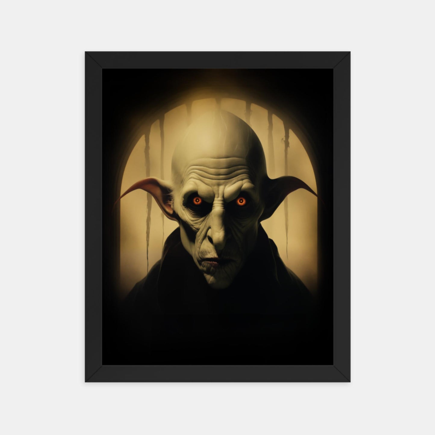 The legend of Nosferatu. Tribute Framed Print