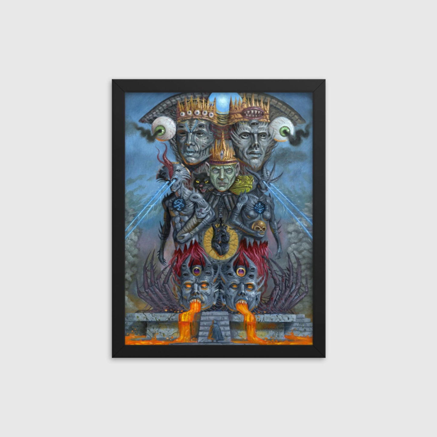 Mondo Doom Framed Print