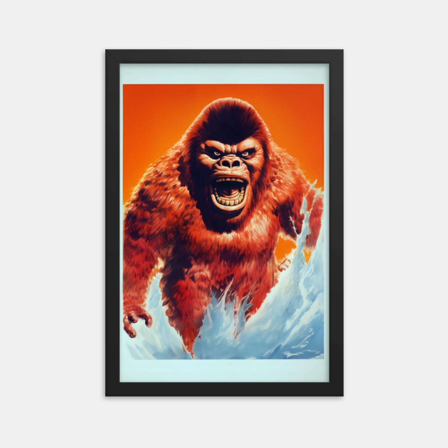 The Legend of Bigfoot Framed Print