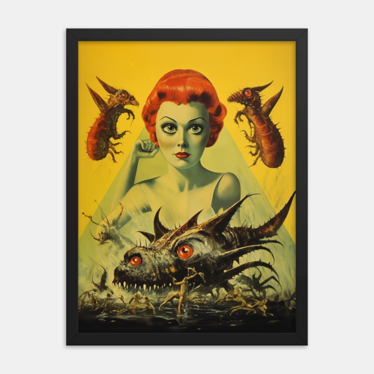 Witchcraft Through the 60s Framed Print