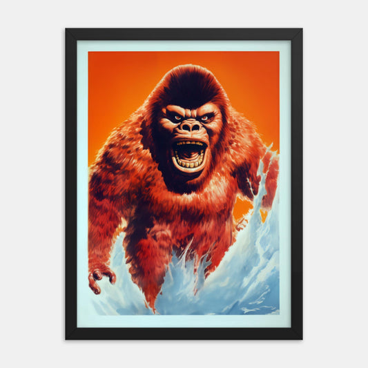 The Legend of Bigfoot Framed Print