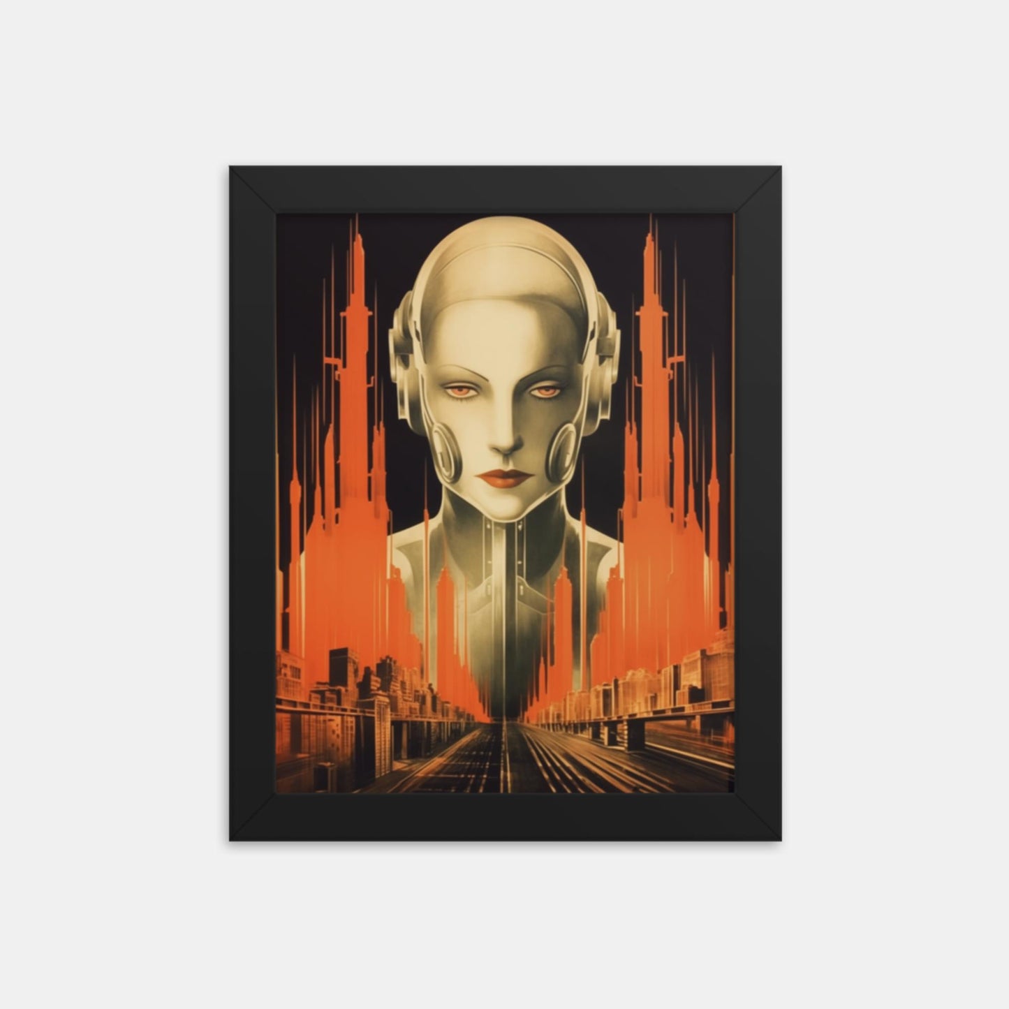 Maria, a robot in human form. Tribute Framed Print