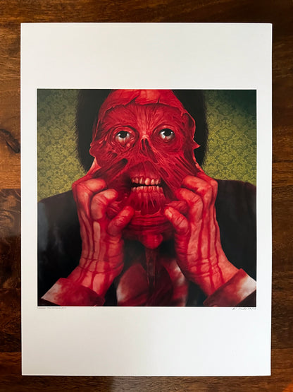 Paul McCarroll, Faceless - Signed Print