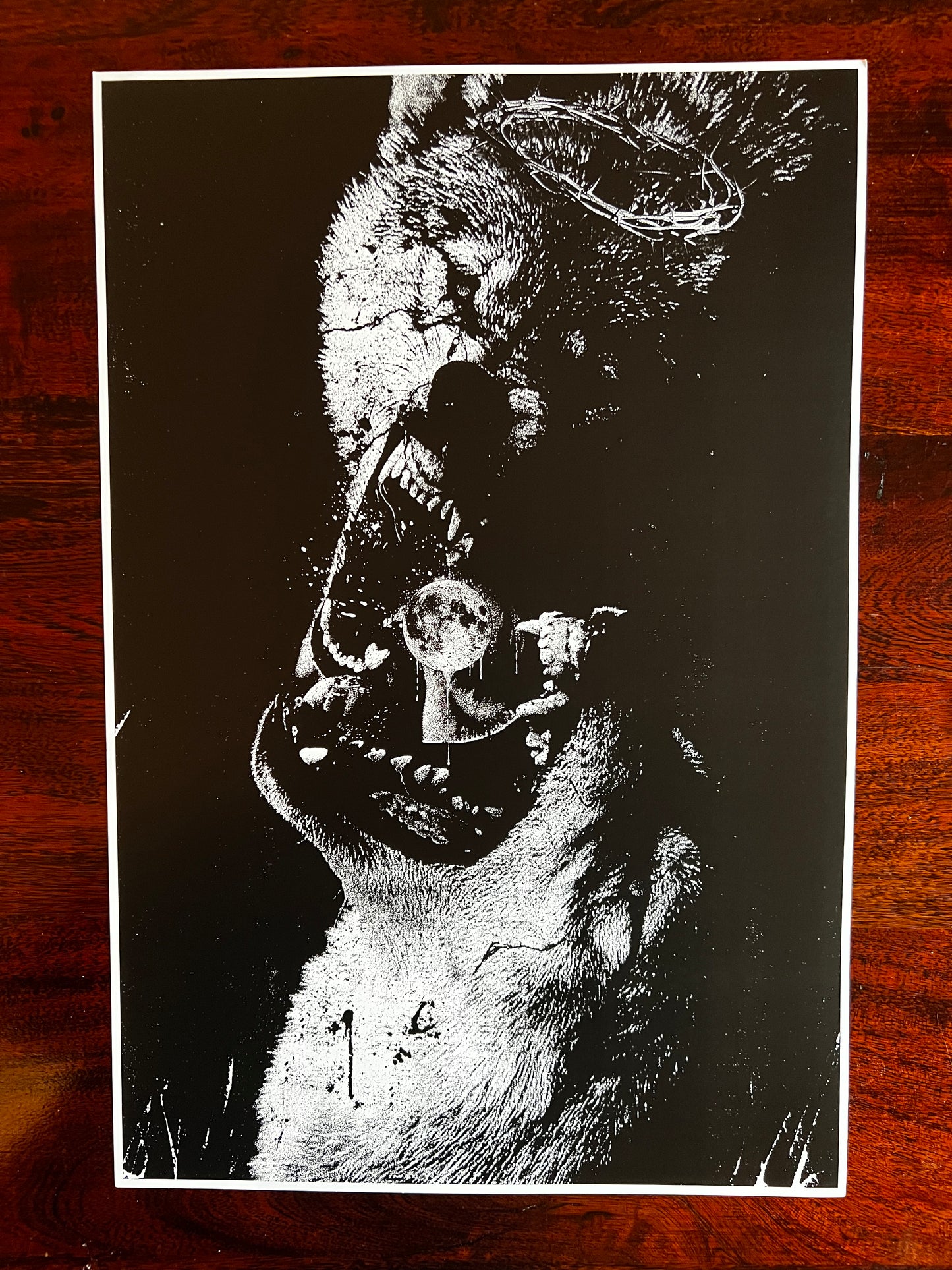 HumanSwarm, Starved - Signed Print